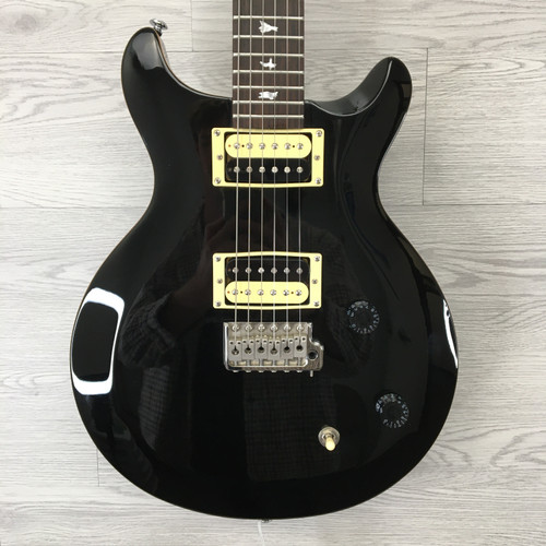 Vist Large View of Product Image Which is Used Paul Reed Smith - PRS SE SANTANA Double Cut Electric Guitar Black 6-String