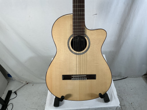 Vist Large View of Product Image Which is Used Cordoba FUSION 5 Solid Top Acoustic Guitar Natural