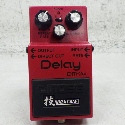 Vist Large View of Product Image Which is Used Boss DM-2W WAZA  Delay Pedal