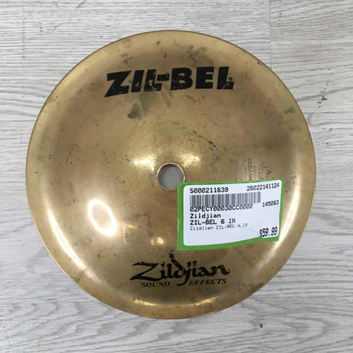 Vist Large View of Product Image Which is Used Zildjian ZIL-BEL 6 IN Cymbal