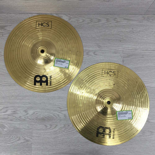 Vist Large View of Product Image Which is Used Meinl HCS 13 HI HATS Hi Hat Cymbals 13"