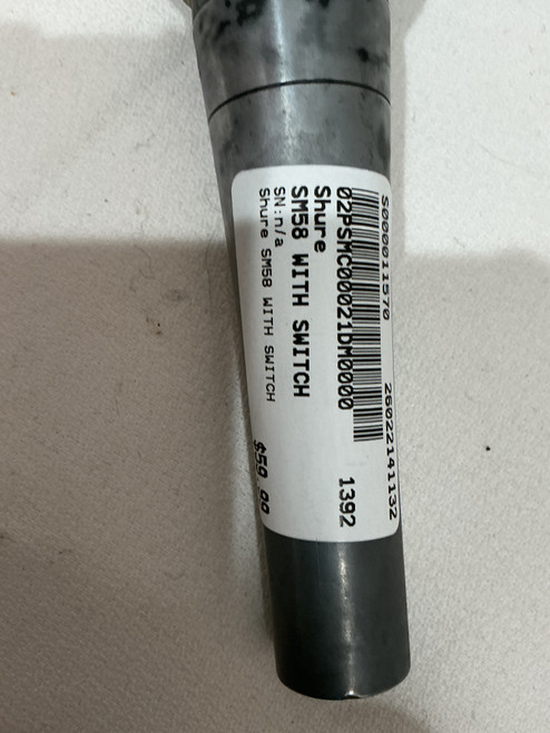 Vist Large View of Product Image Which is Used Shure SM58 WITH SWITCH Dynamic Microphone