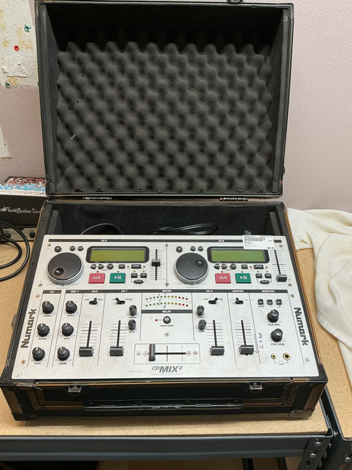 Vist Large View of Product Image Which is Used Numark CD MIX 2 CD Player