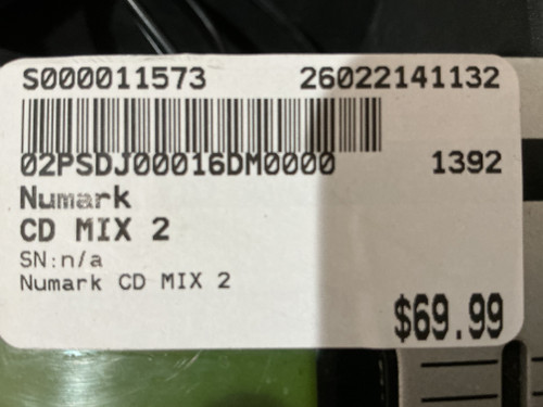 Vist Large View of Product Image Which is Used Numark CD MIX 2 CD Player
