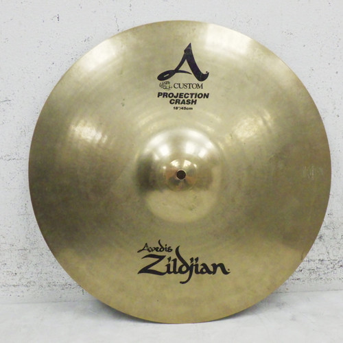 Vist Large View of Product Image Which is Used Zildjian A CUSTOM PROJECTION 18 INCH Crash Cymbal 18"