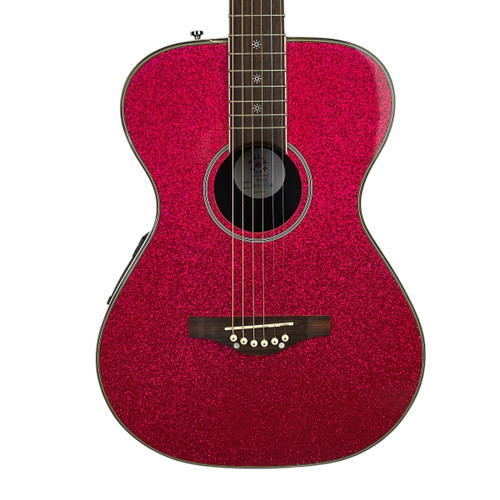 Vist Large View of Product Image Which is Used Daisy Rock 6225 Vintage Laminate Top Acoustic Guitar Custom Graphics