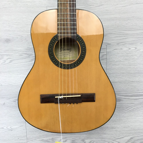 Vist Large View of Product Image Which is Used Ibanez GA1 1/2 SIZE CLASSICAL Laminate Top Acoustic Guitar Natural