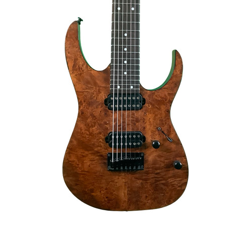 Vist Large View of Product Image Which is Used Ibanez RG7421PB Electric Guitar Wood 7-String