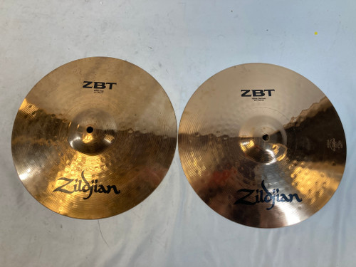 Vist Large View of Product Image Which is Used Zildjian 14" ZBT Hi Hat Cymbals
