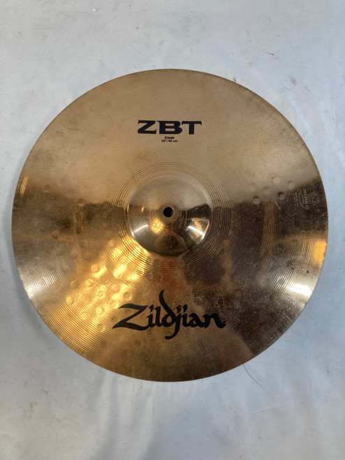 Vist Large View of Product Image Which is Used Zildjian 16" ZBT Crash Cymbal