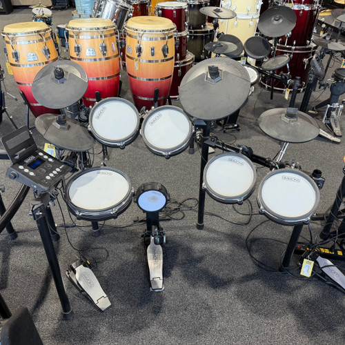 Vist Large View of Product Image Which is Used Simmons SD600 Electronic Drum Kit AS IS