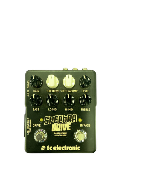 Vist Large View of Product Image Which is Used TC Electronic SPECTRA DRIVE BASS PREAMP LINE DRIVER Bass Pre-Amp Pedal