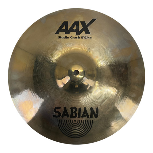Vist Large View of Product Image Which is Used Sabian 13 Aax Studio Crash Cymbal 13"