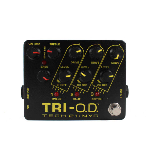 Vist Large View of Product Image Which is Used Tech 21 TRI-O.D. Overdrive Pedal