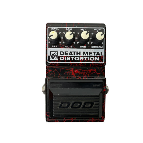 Vist Large View of Product Image Which is Used DOD DEATH METAL FX86B Distortion Pedal