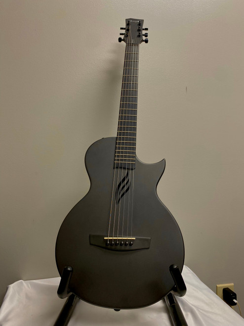 Vist Large View of Product Image Which is Used ENYA NOVA GO Solid Top Acoustic Guitar Black