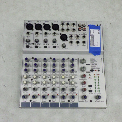 Vist Large View of Product Image Which is Used Alto L-8 Mixing Console