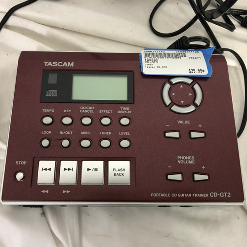 Vist Large View of Product Image Which is Used Tascam CD-GT2 Guitar Accessory