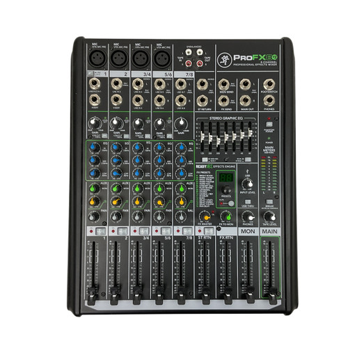 Vist Large View of Product Image Which is Used Mackie PROFX8V2 Mixing Console