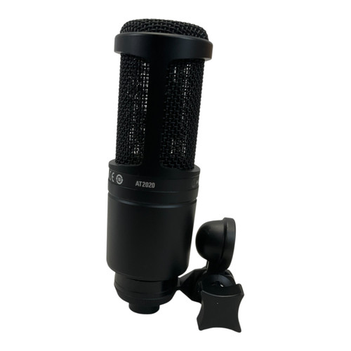 Vist Large View of Product Image Which is Used Audio Technica AT2020 W/clip Condenser Microphone