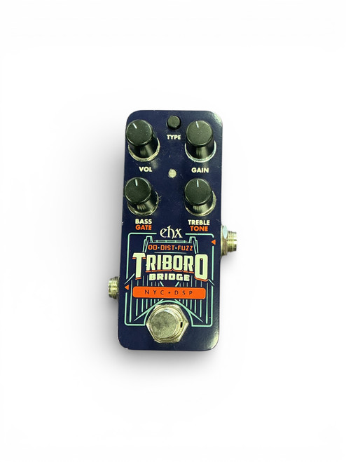 Vist Large View of Product Image Which is Used Electro Harmonix (E/H) TRIBORO BRIDGE Distortion Pedal