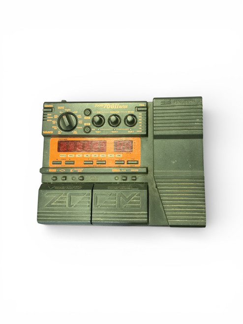 Vist Large View of Product Image Which is Used Zoom 708II BASS Multi-FX Pedal