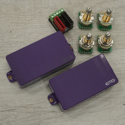 Vist Large View of Product Image Which is Used Emg 81/60 Guitar Pickup Set