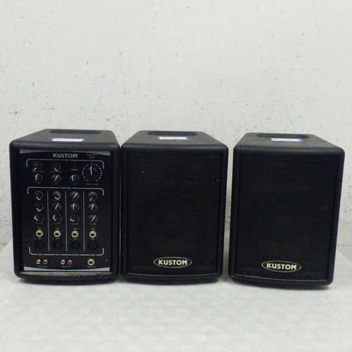 Vist Large View of Product Image Which is Used Kustom Profile 100 System Portable PA System Speaker