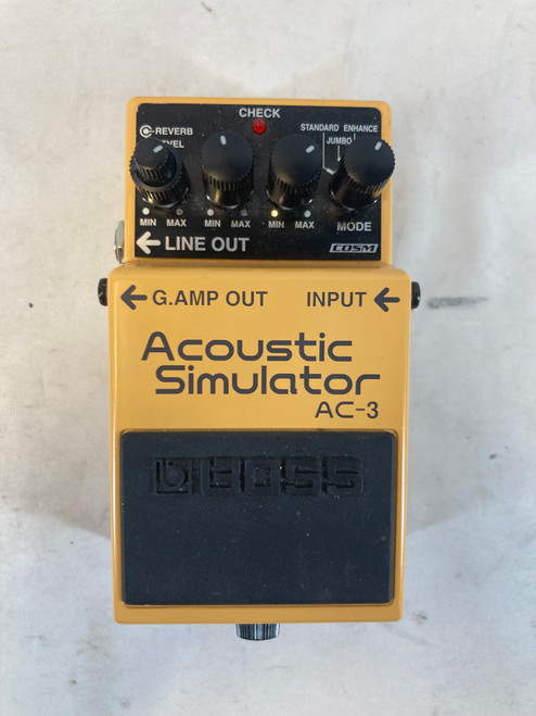 Vist Large View of Product Image Which is Used Boss AC-3 Acoustic Simulator Pedal