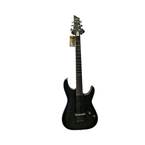 Vist Large View of Product Image Which is Used Schecter C-1 PLATINUM Super S Electric Guitar Silver/Gray 6-String