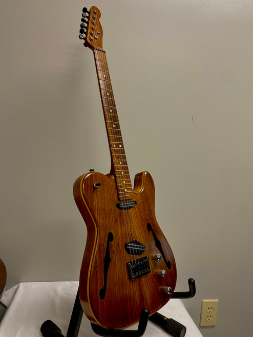 Vist Large View of Product Image Which is Used ROSEWOOD CUSTOM TELE T Type Electric Guitar Wood 6-String