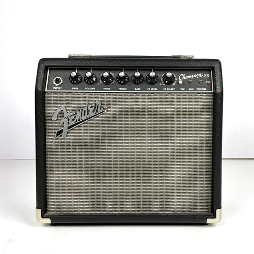Vist Large View of Product Image Which is Used Fender Champion 20 Solid State Amplifier 1 x 8
