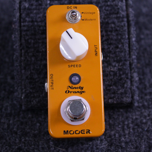 Vist Large View of Product Image Which is Used Mooer NINETY ORANGE PHASER PEDAL Phaser Pedal