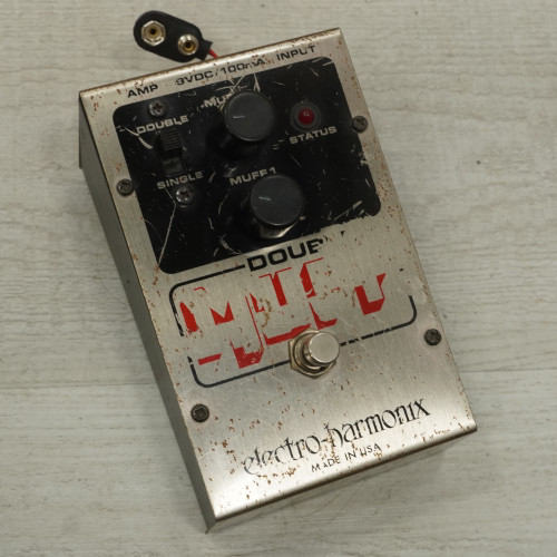 Vist Large View of Product Image Which is Used Electro Harmonix Double Muff Fuzz Pedal