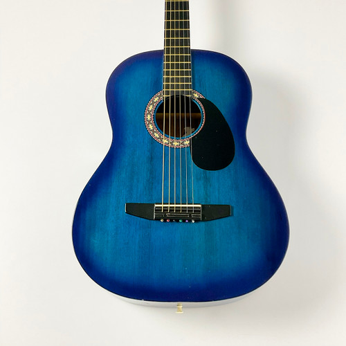 Vist Large View of Product Image Which is Used Rogue Acoustic Guitar Blue