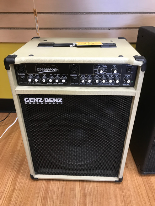 Vist Large View of Product Image Which is Used Genz Benz SHANANDOA 100 1 x 12 Solid State Amplifier 1 x 12