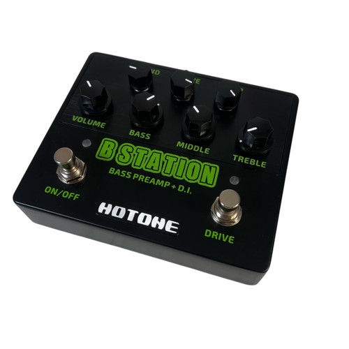 Vist Large View of Product Image Which is Used Hotone B Station Bass Preamp & DI Pedal – Bass Pre + DI