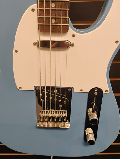 Vist Large View of Product Image Which is Used Squier TELECASTER Electric Guitar Blue 6-String