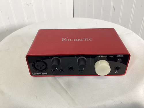 Vist Large View of Product Image Which is Used Focusrite SCARLETT SOLO 3RD GEN Computer Interface 2 A/D Recording Inputs