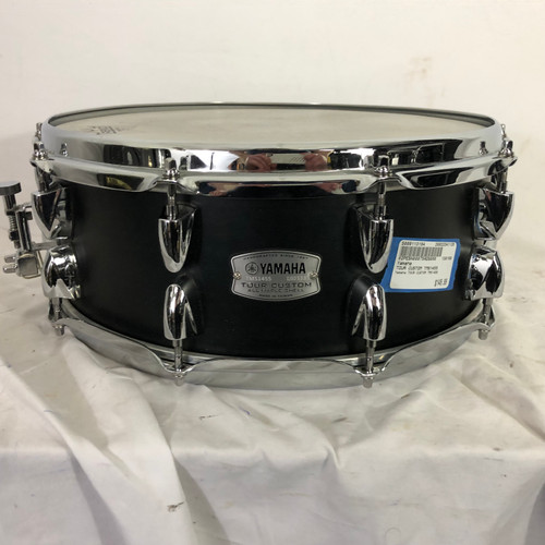 Vist Large View of Product Image Which is Used Yamaha TOUR CUSTOM TMS1455 Wood Snare Drum 14"