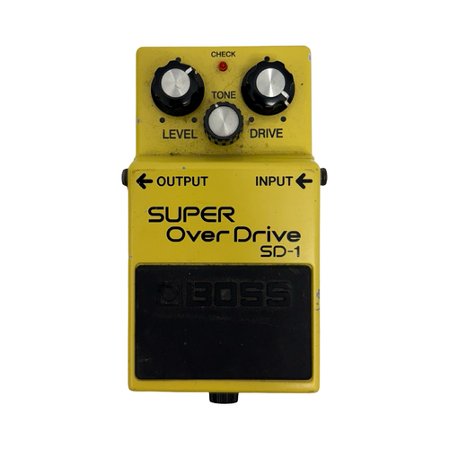 Vist Large View of Product Image Which is Used Boss SD-1 SUPER OVERDRIVE EFFECTS PEDAL Overdrive Pedal