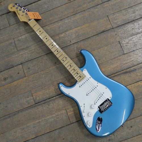 Vist Large View of Product Image Which is Used Fender MIM LEFTY STRATOCASTER S Type Electric Guitar Blue 6-String