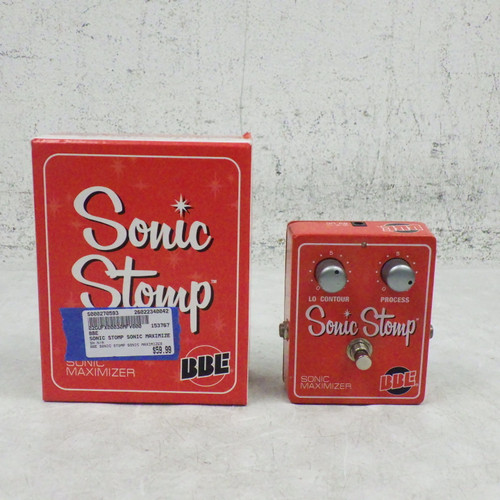 Vist Large View of Product Image Which is Used BBE SONIC STOMP SONIC MAXIMIZER Guitar Effects Pedal