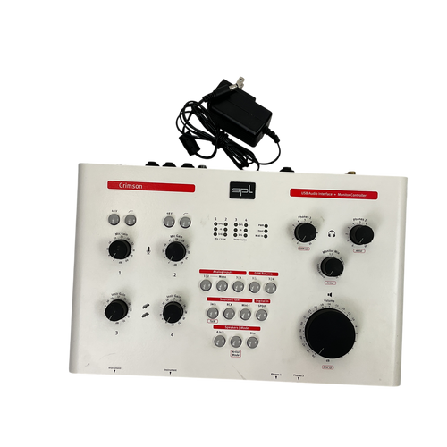 Vist Large View of Product Image Which is Used SPL Audio CRIMSON 1252 Computer Interface 2 A/D Recording Inputs