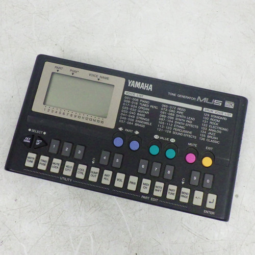 Vist Large View of Product Image Which is Used Yamaha Mu5 Tone Generator Compact Synthesizer Compact
