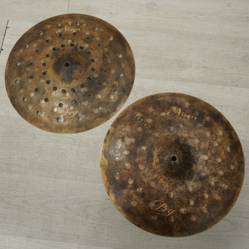 Vist Large View of Product Image Which is Used Aisen Dry Hi Hat Cymbals 15 - Inch