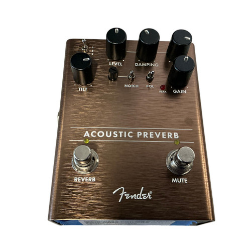 Vist Large View of Product Image Which is Used Fender ACOUSTIC PREVERB Reverb Pedal