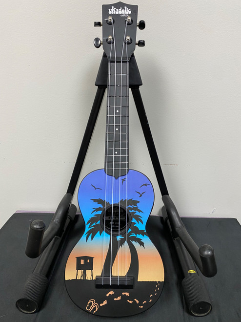 Vist Large View of Product Image Which is Used Kala UKADELIC SOPRANO UKULELE/SUNSET DE Ukulele Custom Graphics