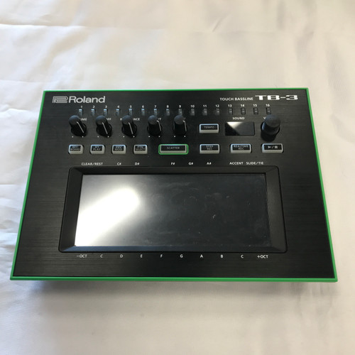 Vist Large View of Product Image Which is Used Roland TB-3 TOUCH BASSLINE Compact Synthesizer Compact