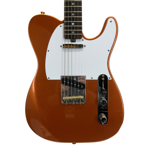 Vist Large View of Product Image Which is Used Larrivee Baker-T Electric Guitar Orange 6-String
